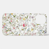 iPhone motif vintage fleur sauvage / coque ipad (Verso (horizontal))