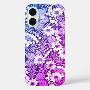 iPhone motif vintage fleur sauvage / coque ipad