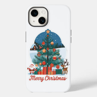 iPhone Noël 14 Coque : Festive Nouveau modèle