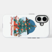 iPhone Noël 16 Coque : Festive Nouveau modèle (Verso (horizontal))