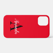 iPhone personnalisé 12 mini coque avec couleur per (Verso (horizontal))