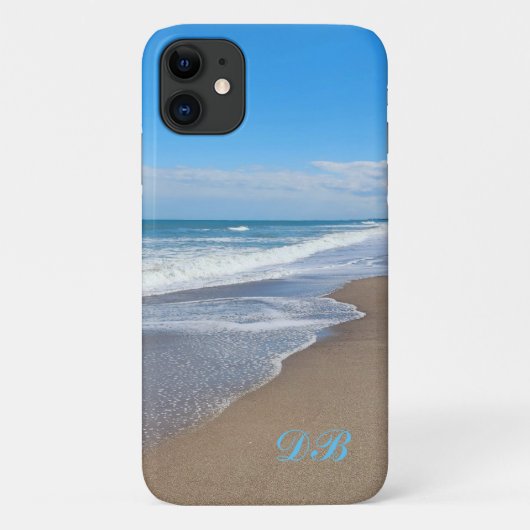iPhone personnalisé / coque ipad avec vagues de pl (Dos)