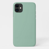 iPhone, Plus et Pro couleur solide - Coque vert Ja (Dos)