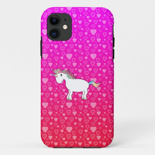 Iphone Rainbow unicorn 5 coque (Dos)