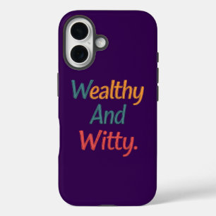 iPhone riche et Witty / coque ipad
