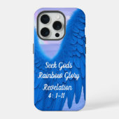 iPhone robuste 15 16 Pro Max Coque Ange ailes (Verso)