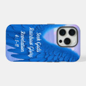 iPhone robuste 15 16 Pro Max Coque Ange ailes (Verso Horizontal)