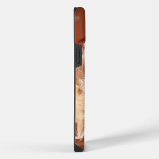 Iphone rose et chat 14 plus coque (Côté droit)