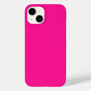 iPhone rose fluo 14 Coque