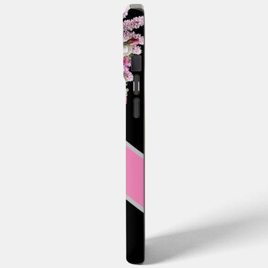 iPhone rose noir / coque ipad (Verso / Gauche)