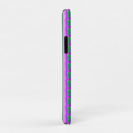 iPhone rose vert violet / coque ipad (Dos/Droite)