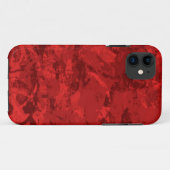iPhone rouge 5/5S à peine Coque (Dos (Horizontal))