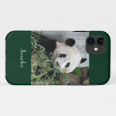 iPhone SE/5/5 s Coque géant Panda Green Arrière -  (Dos (Horizontal))
