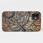 iPhone SE + iPhone 5/5S, Henna doodle Case-Mate iPhone Case (Achterkant (horizontaal))