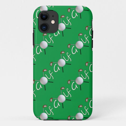 iPhone SE + iPhone 5/5S Tegels Golf Hoesje (Achterkant)