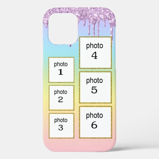 Iphone six Photo Collage Iphone Case  (Achterkant)