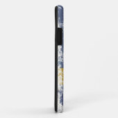 iPhone Skin met vlag van Zweden Case-Mate iPhone Case (Achterkant/rechts)