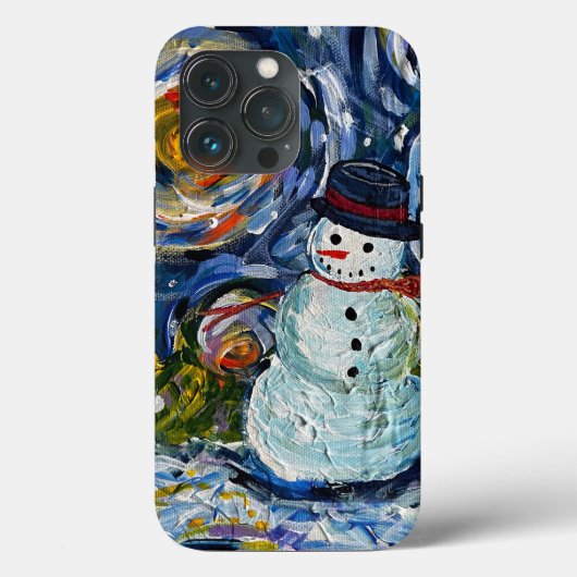 iPhone Snowman / coque ipad (Verso)