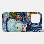 iPhone Snowman / coque ipad (Verso (horizontal))