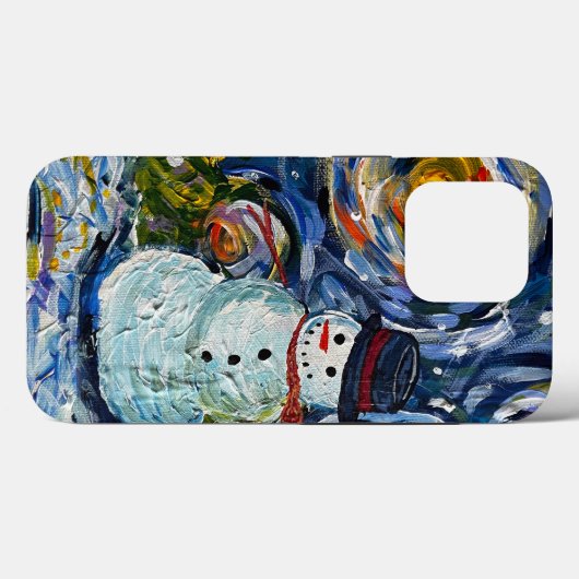 iPhone Snowman / coque ipad (Verso (horizontal))
