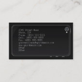 iPhone Style Visitekaartje zoeken (Achterkant)