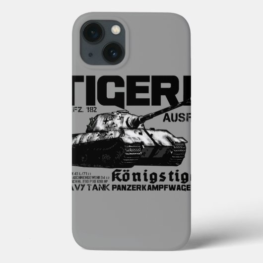 iPhone Tiger II / coque ipad (Verso)
