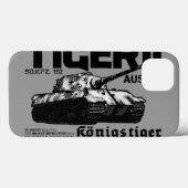 iPhone Tiger II / coque ipad (Verso (horizontal))