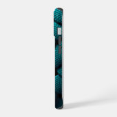 Iphone turquoise / coque ipad (Côté gauche)