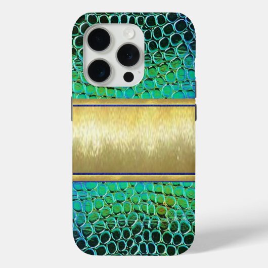 iPhone Turtle Gouden Hoesje (Achterkant)