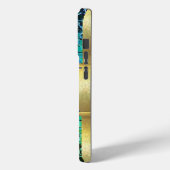 iPhone Turtle Gouden Hoesje (Achterkant / Links)