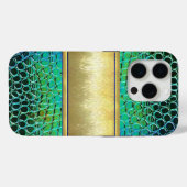 iPhone Turtle Gouden Hoesje (Achterkant (horizontaal))
