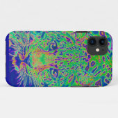iphone vert, bleu et violet 5 coque (Dos (Horizontal))