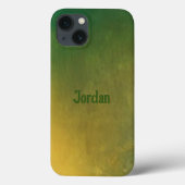 iPhone vert et or / coque ipad (Verso)