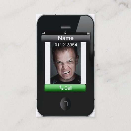 iPhone Visitekaartje 2x3.5 (Voorkant)