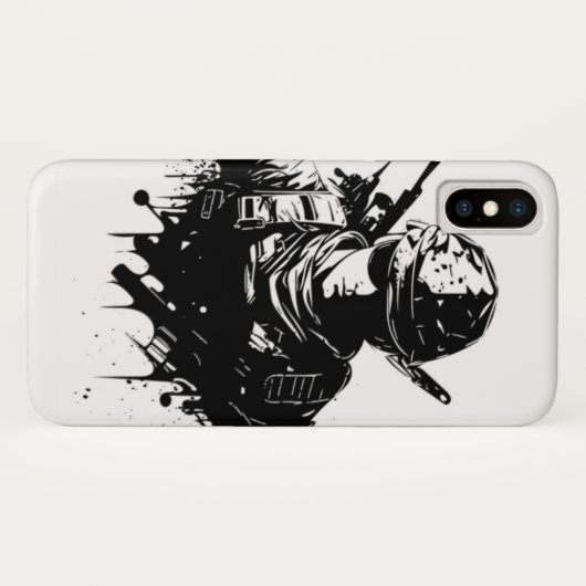 Iphone x coque (Dos (Horizontal))