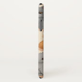 iPhone X Coque Cute chaton motif Téléphone Case (Dos/Droite)