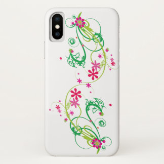 iPhone X nauwelijks drie telefoonhoesjes bloemen iPhone X Hoesje
