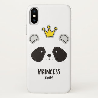 iphone x panda hoesje