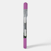 iPhone XR Coque géant Panda, orchidée, violet (Verso / Droite)