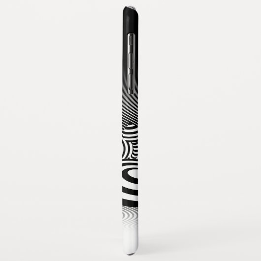 iPhone XS Max hoes Magic Mushrooms optisch ontwerp (Achterkant/links)