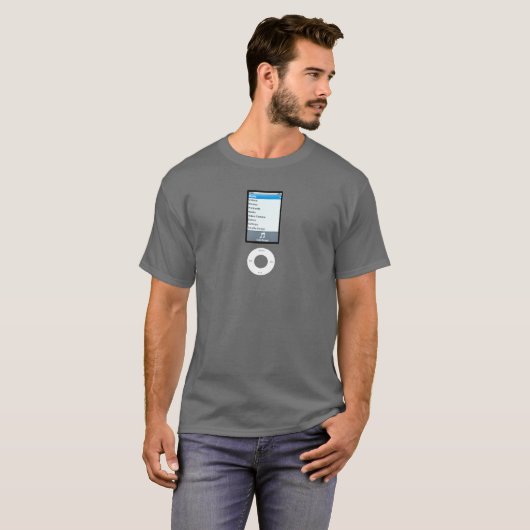 iPod nano - 1000 nummers T-shirt (Voorkant volledig)