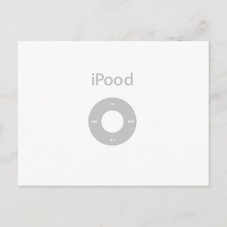 Ipod Spoof Ipood Briefkaart