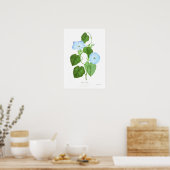 Ipomoea Indica Poster (Keuken)