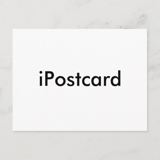 iPostcard Briefkaart (Voorkant)