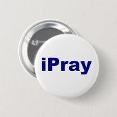 iPray Ronde Button 5,7 Cm (Voorkant /achterkant)