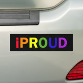 iProud Bumpersticker (Op auto)