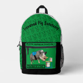 IPS terug naar school! Bedrukte Rugzak (Voorkant)