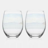 Ipsos strand Drinkware Set Wijnglas Zonder Voet (Achterkant)