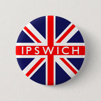Ipswich: Britse vlag Ronde Button 5,7 Cm