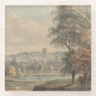 Ipswich van de Grorondes van ChristChurch Mansion Glazen Onderzetter